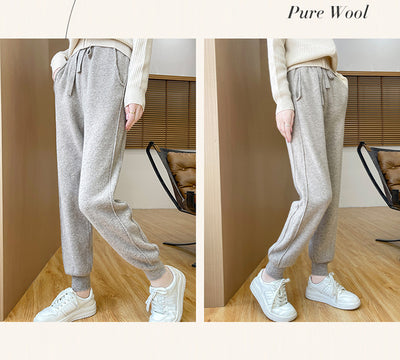 Pantalón de Punto Abrigado Ajustado Otoño-Invierno - Image 15