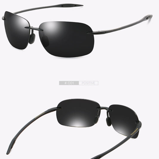 Gafas de Ciclismo Deportivas con Marco Grande - Lentes de Sol para Hombre