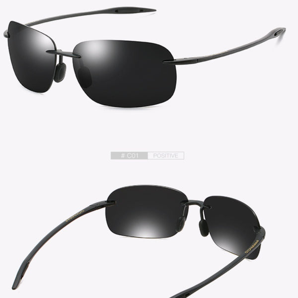 Gafas de Ciclismo Deportivas con Marco Grande - Lentes de Sol para Hombre