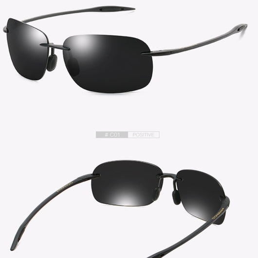 Gafas de Ciclismo Deportivas con Marco Grande - Lentes de Sol para Hombre