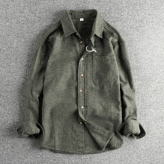 Camisa Manga Larga para Hombre Premium con Bolsillo