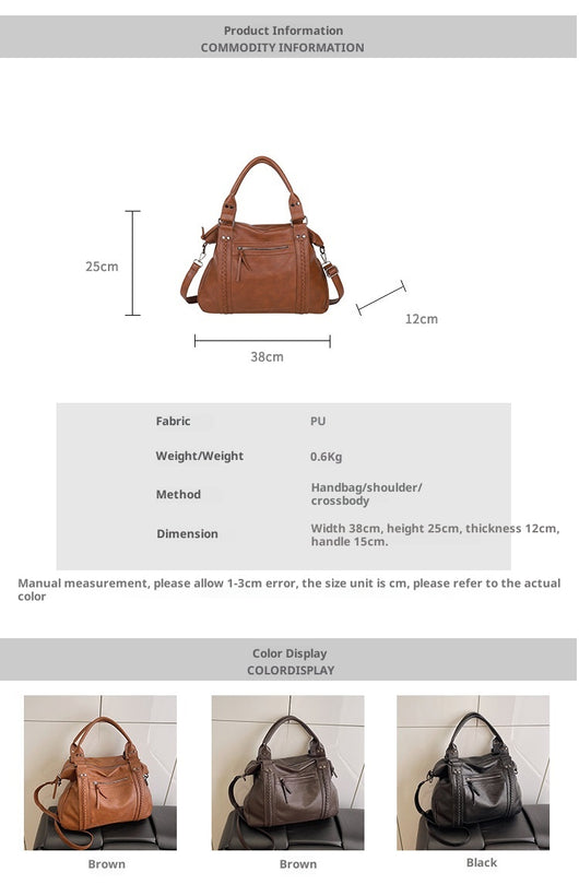 Bolso Bandolera Retro para Mujer - Estilo Vintage Cruzado - Image 8