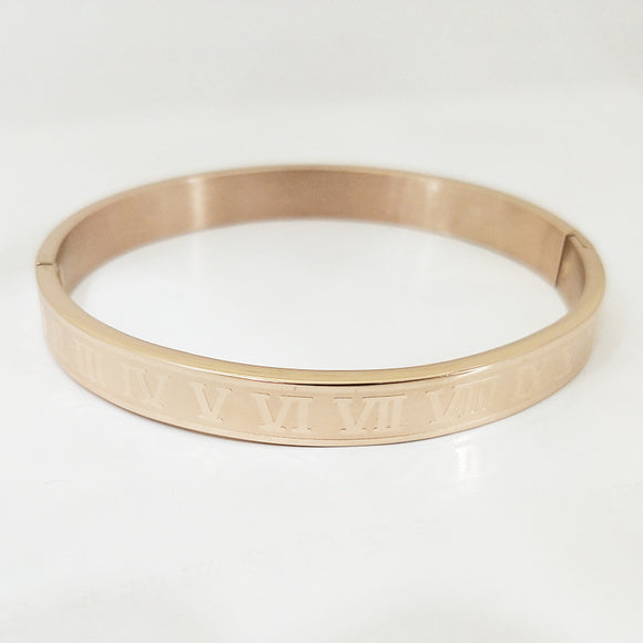 Pulsera Fashion Roma Cinco Colores en Acero Inoxidable 18K
