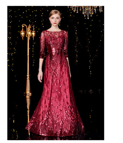 Vestido de Noche Largo Elegante para Mujer - Image 2