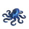 17 Cm Radiation Azul Negro Octopus