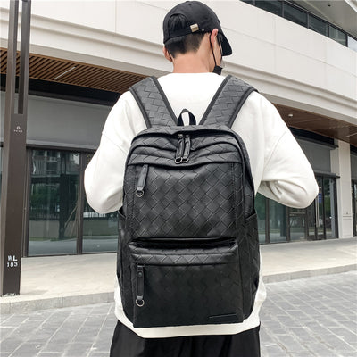 Mochila de Viaje Tejida a Mano con Gran Capacidad para Hombre - Image 11
