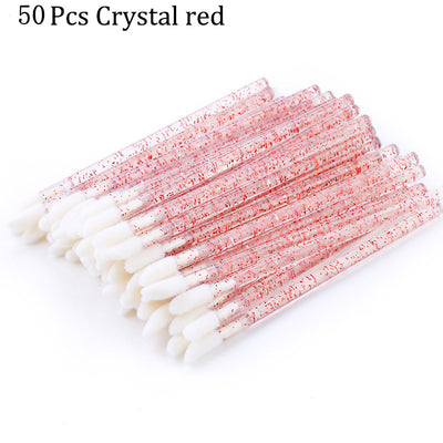 50 Piezas Brochas Desechables para Labios y Pestañas - Aplicadores Profesionales - Image 10