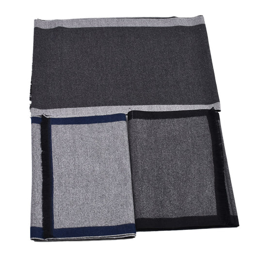 Bufanda de Cachemira para Hombre con Contraste de Colores - Image 6
