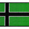 Viking Flag Cross Verde 8 X 5 Cm