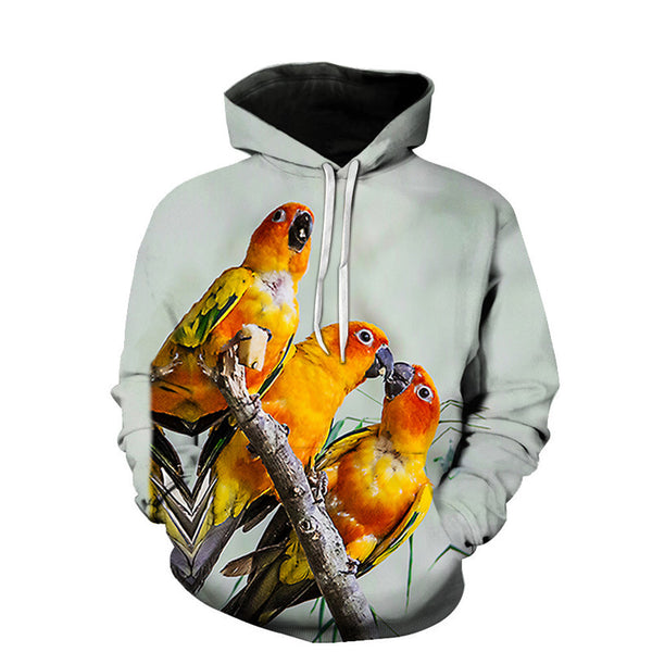 Sudadera con Capucha Suelta y Cuello Abierto - Estilo Casual Moderno