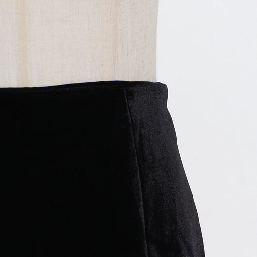 Blusa Ante Cuello Alto con Flecos y Falda Cadera - Image 15
