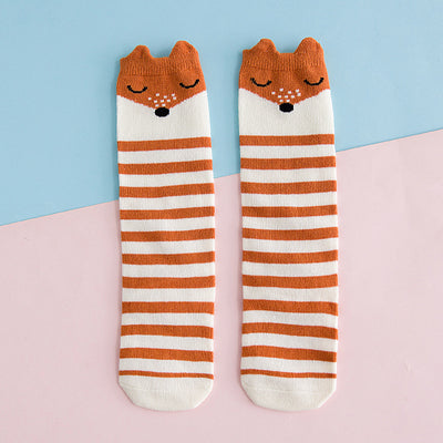 Calcetines de Algodón Puro para Bebé Recién Nacido - Primavera y Otoño - Image 4