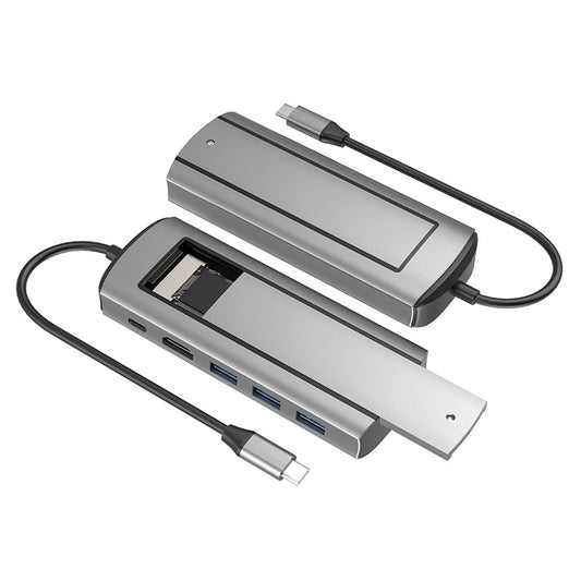 Docking Station USB-C 8 en 1 con Carcasa para Disco Duro SSD - Image 2