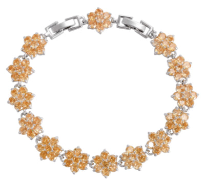 Pulsera Lotus de Diamantes Azules para Hombre - Cadena de Tenis Hip Hop Dopamina - Image 14