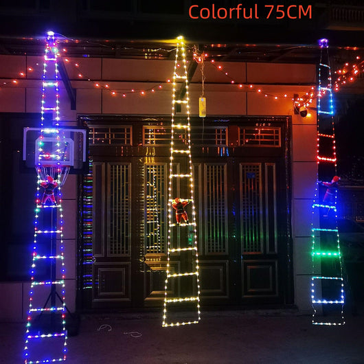 Escalera LED Navideña Impermeable para Decoración Exterior - Image 5