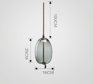 Lámpara Colgante de Cristal Elegante para Comedor y Sala - Image 13