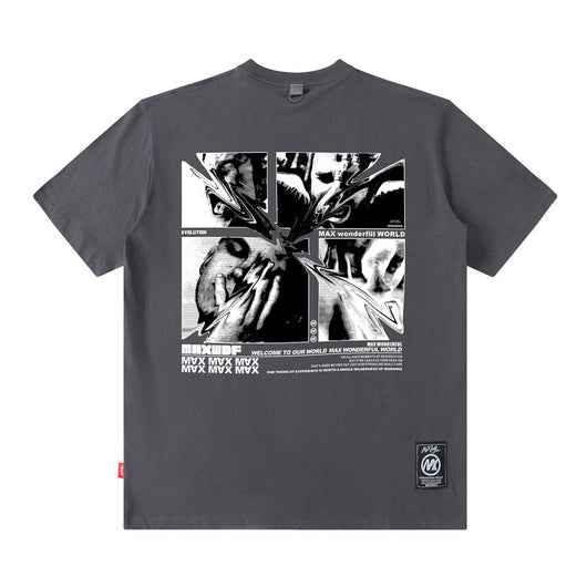 Playera de Moda Urbana para Hombre Manga Corta - Image 2