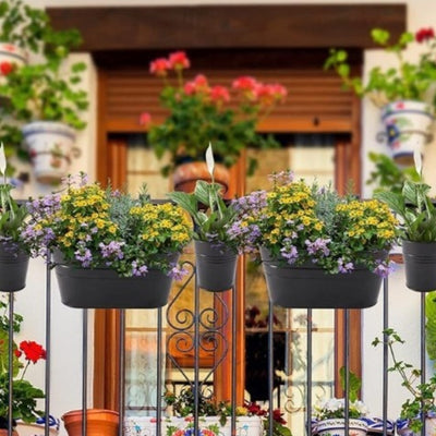 Soporte Colgante para Macetas con Diseño de Gancho Floral