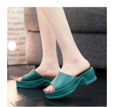 Sandalias Plataforma Impermeables para Mujer - Botas de Lluvia Antideslizantes - Image 20