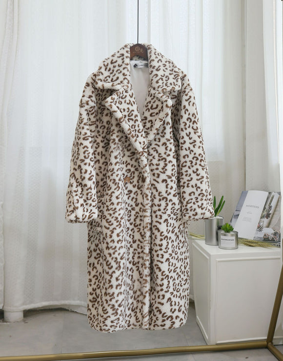 Abrigo Holgado de Lana Esquilada Premium