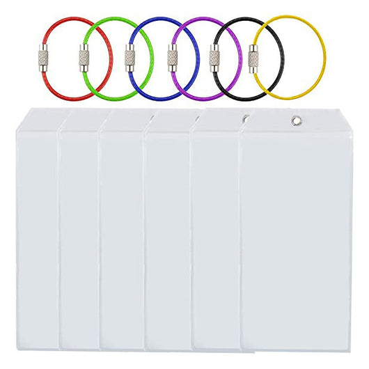 Identificador de Equipaje Vertical Transparente Impermeable con Cierre Seguro - Image 8