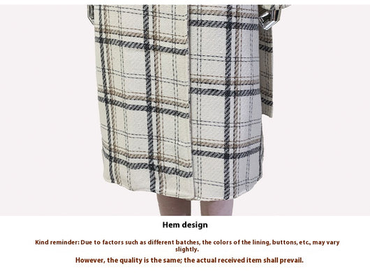 Abrigo Largo de Lana para Mujer - Otoño e Invierno - Image 17