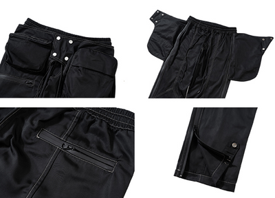 Overol Deconstruido con Cierre Funcional - Estilo Urbano Tide - Image 11