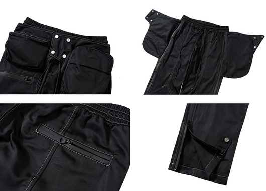 Overol Deconstruido con Cierre Funcional - Estilo Urbano Tide - Image 11