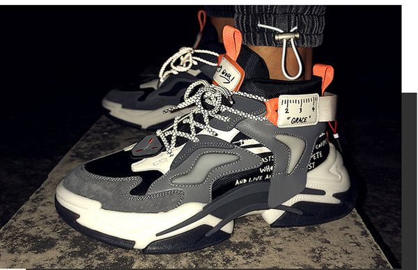 Botas Retro Americanas de Caña Alta con Forro de Terciopelo