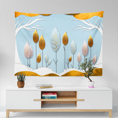 Tapiz Decorativo Nórdico con Estampado Vivo para Dormitorio - Image 5