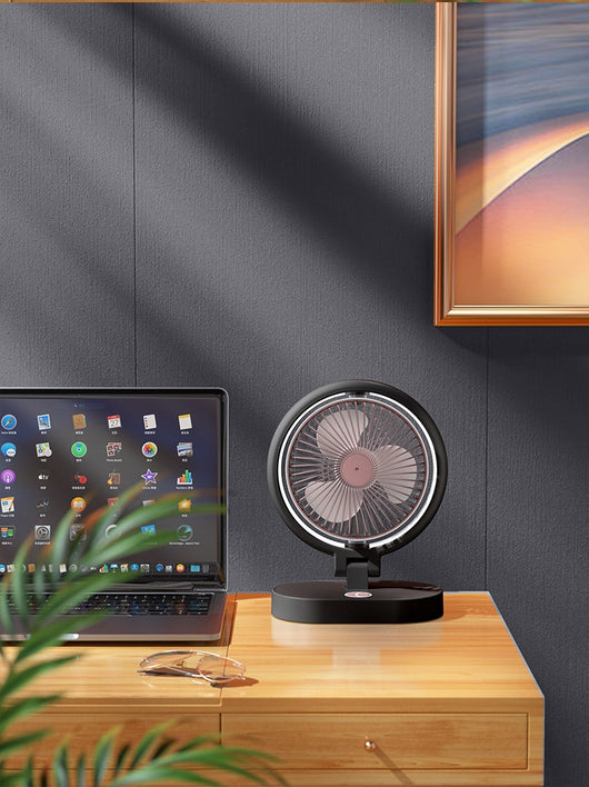 Ventilador Dual de Escritorio con Carga y Enchufe - Image 18