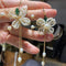 Aretes Mariposa Asimétricos con Perla Natural y Baño de Oro - Diseño Artesanal