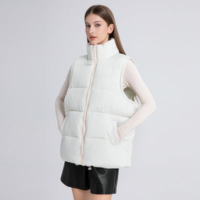 Chaleco Térmico Acolchado sin Mangas con Cuello Alto para Mujer - Image 6
