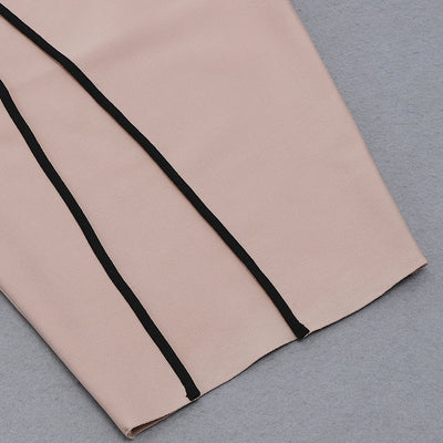 Falda Bandage Elegante con Detalle de Hombro Oblicuo y Abertura Lateral - Image 21