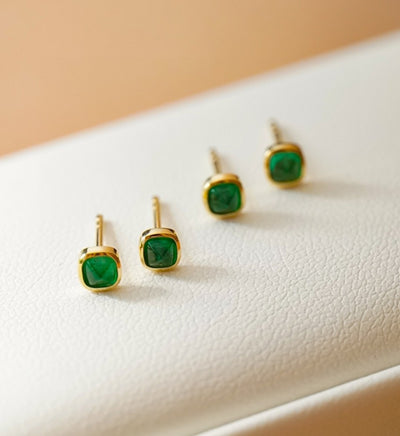 Aretes de Esmeralda Panjihill en Oro 18K - Image 5