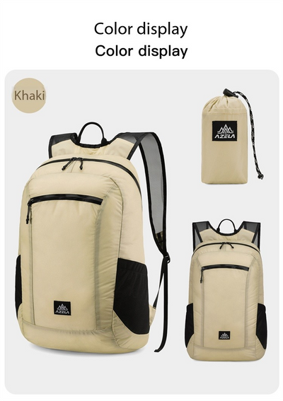 Mochila de Senderismo Ligera AZELA, Blanca para Viajes al Aire Libre con Múltiples Bolsillos y Correas Transpirables - Image 44