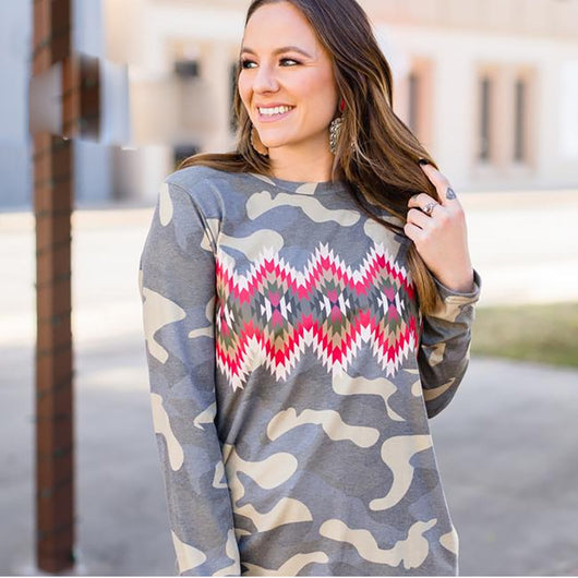 Sudadera Estampado Leopardo para Mujer - Colección Otoño