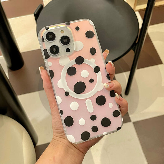 Funda Magnética para Teléfono con Diseño de Puntos - Image 6