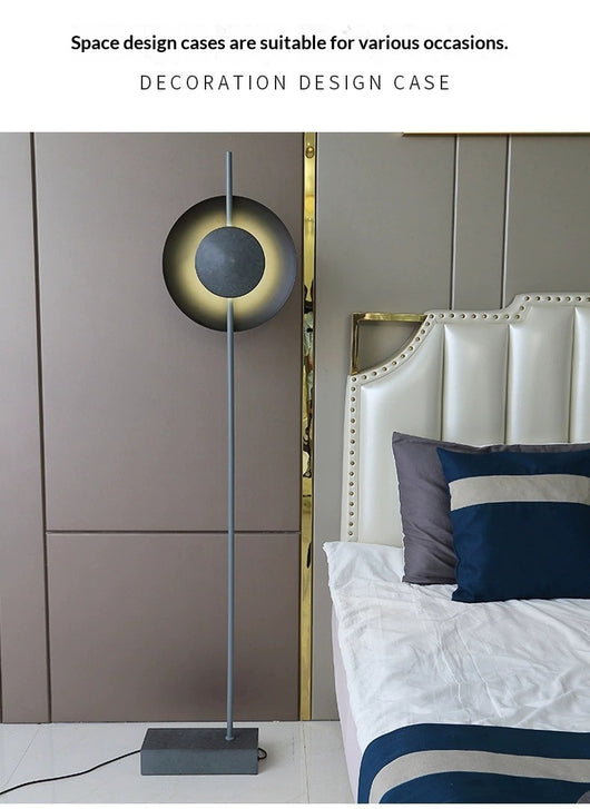 Lámpara de Piso Minimalista con Diseño Geométrico - Image 7