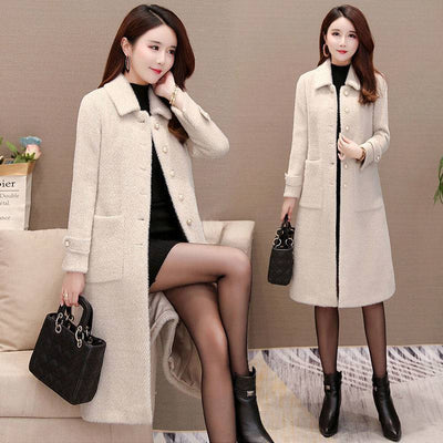 Abrigo de Lana Slim Fit Premium para Mujer - Image 3