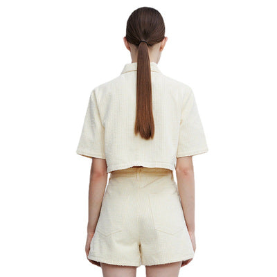 Camisa Corta Estilo Western Casual Chic - Image 5