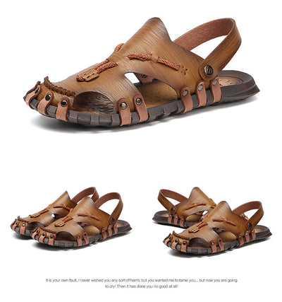 Sandalias Grandes para Hombre - Zapatos de Playa Transpirables Antideslizantes - Image 11