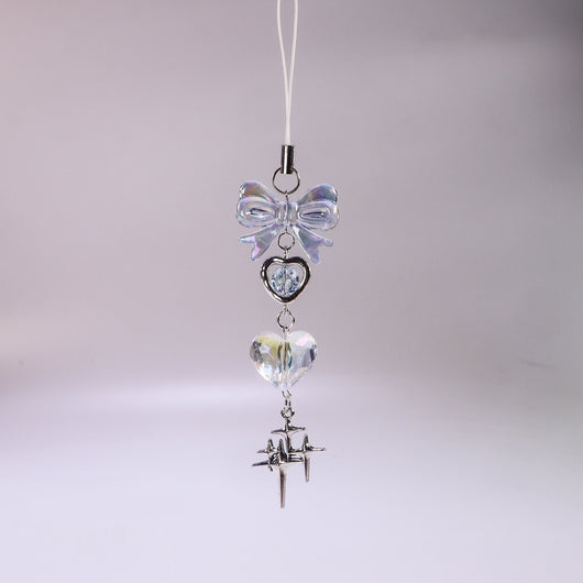 Adornos Corazón de Cristal Azul Transparente - Image 6