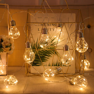 Guirnalda de Luces LED Impermeable para Jardín y Patio