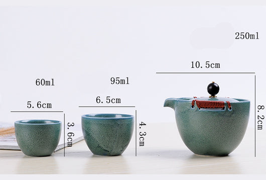 Juego de Té Kung Fu Portátil con Colador Integrado - Image 7