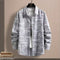 Camisa Manga Larga Hombre Estilo Senior - Diseño Urbano con Estampado de Letras