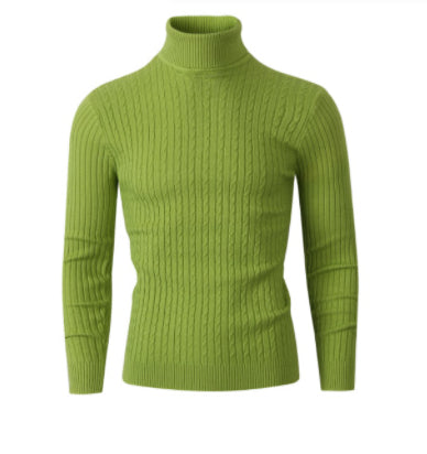 Suéter Casual de Cuello Alto para Hombre - Image 32