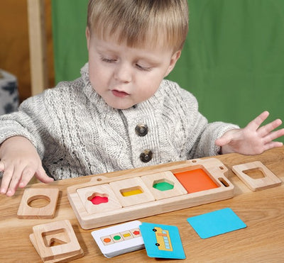 Puzzle 3D de Geometría para Bebés - Aprendizaje de Colores y Formas - Image 10