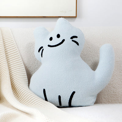 Funda de Almohada Gato Cartoon para Sofá y Sala de Estar - Image 4