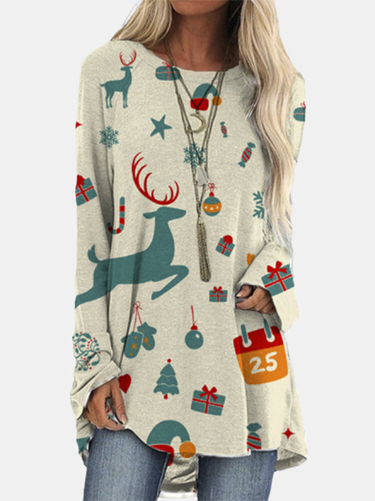 Blusa Navideña con Mangas Amplias para Mujer - Image 10